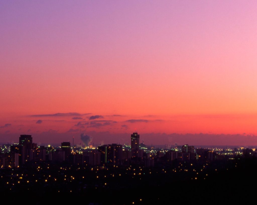 hamilton-skyline-sunset